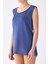 Sırt Detaylı Kolsuz Triko Mavi Y1971067_036 2