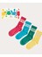 Unisex Pantone Renkli 4'lü Kutulu Soket Çorap 2
