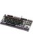 GK304 USB Kablolu Red Switch Mekanik Oyuncu Klavyesi - Makro Tuş Atamalı, Rgb LED Aydınlatmalı, Qwerty Türkçe Tuş Dizilimi, Gaming Türkçe Q Klavye Siyah Ağırlıklı Siyah & Gri 2