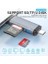 USB Otg Kart Okuyucu Type-C To USB Uçlu Pc Bilgisayar ve Notebook Uyumlu Mikro Sd Kart Okuyucu USB A To USB CADS-307 (3in1) 4