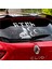 Türk Sticker Arka Cam Uluyan Kurt Ccc Sticker Tüm Araçlara Uyumlu Beyaz Renk 1