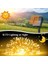 Dış Mekan Için Solar String Işıklar, 200 LED 72 Ft Güneş Işığı Dış Mekan Su Geçirmez 8 Modlu, Güneş Işığı Dış Mekan Veranda Ağacı Noel Partisi Düğün Dekoru Için (Sıcak Beyaz) 2