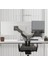 Bayou Nb 10-17" Dizüstü Bilgisayar Için Ayarlanabilir Tepsili Dizüstü Bilgisayar Montajı, 17-30" Monitör Için Vesa Plakalı Tam Hareket Kolu, Kelepçeli Gromet Montajı F160-FP (Siyah) 5