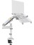 Bayou Nb H100-FP Amortisörlü 10"-17" Laptop Standı (Beyaz) 1