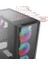 Phoenix 4* Rgb Fanlı Atx-Mini Atx Itx Uyumlu Mid Tower Gaming Oyuncu Bilgisayar Kasası Psu'suz 3