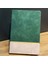 Altın Şeritli Yeşil Deri Not Defteri 1