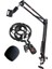 NB39X Mikrofon Standı + Shock Mount + Sünger Seti 1