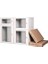 9u 19" Security Box Duvar Tipi Kabinet, Demonte, 542MM Genişlik, 400MM Derinlik, Açık Gri Renk 3