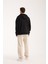 %100 Pamuk Kapüşonlu Sweatshirt & Eşofman Altı Kombin 2