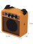 5W Mini Gitar Amfisi Amp Hoparlörü, 3,5 mm ve 6,35 mm Girişli 1/4 Inç Çıkış, Ses Tonu Ayarını Overdrive'ı Destekler 5