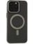 iPhone 15 Pro Max Kılıf Lodos Magneticsafe Mat Kapak - Titan Gri 1