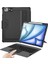 iPad Air 13" (M3 2025/M2 2024), iPad Pro 12.9" (6./5./4. /3. Nesil) Sağlam Kılıf Çıkarılabilir Klavye, Sihirli Izleme Dörtgeni, Portre/manzara Standı, Siyah 1