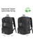 Explor Eco MCE-1205 34L El Bagajı Seyahat Sırt Çantası, 17.3 Inç Laptop Sırt Çantası, Su Geçirmez Kabin Boy Sırt Çantası, Çevre Dostu, Reflektörlü Hafta Sonu Çantası 2