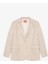 Ceket Blazer Oversize Tek Düğmeli Yumuşak Dokulu 2