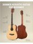 Dag-1m Dreadnought Akustik Gitar Seti (Naturel) 3