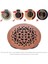 Gitarren-Sound-Hole-Cover Gitar Ahşap Ses Deliği Ses Deliği Kapağı Blok-Feedback Tampon Maun Ağacı Eq Akustik Halk Gitarları Için 3