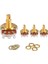 Tam Boyutlu Tencere A500K Konik Potansiyometre Pot Gitar Bas (4 Set) 1