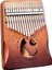 Kalimba 17 Tuşlu Başparmak Piyano Ahşap Kaplama Klavye Müzik Enstrümanı Kalimba Piyano Müzik Severler Hediye 1