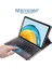 Samsung Galaxy Tab A9 Plus SM-X210 11 Inch Tablet Bluetooth Touchpad Klavye + Standlı Suni Deri Kılıf -Bkk5 3
