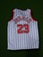 Chicago Bulls Jordan Çizgili Basketbol NBA Forma 1