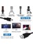 Yaratıcılar Için Mikro Usb'den Usb'ye Mikrofon Kablosu 10 Ft / 300 Cm,quadcast Samson Meteor ile Uyumlu, Audio-Technica AT2005USB, Fıfıne K690, K678 Dengeli Mikrofon Kablosu (Siyah) 3
