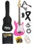 CEG-36PK 8-12 Yaş Çocuklar Için Amfili Full 3/4 36 Inç Elektro Gitar Seti Pembe 1