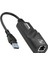 USB 3.0 Ethernet Adaptör Çevirici Dönüştürücü Gigabit Destekli Yüksek Hızlı 10/100/1000 Mbps 1