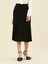 Pileli Yün Etek Siyah K1915005_001 2