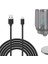 Creators Usb-A Tip C Mikrofon Kablosu, 3 M, Fıfıne Ampligame A6, Hyperx Quadcast S, Solocast, Logitech G Yeti Gx, Tonor TC30 Mikrofon Kablosu ile Uyumlu (Siyah) 1
