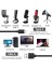 Creators Usb-A Tip C Mikrofon Kablosu, 3 M, Fıfıne Ampligame A6, Hyperx Quadcast S, Solocast, Logitech G Yeti Gx, Tonor TC30 Mikrofon Kablosu ile Uyumlu (Siyah) 3