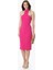 Boyun Ve Sırt Detaylı Elbise Fuşya Y1611060_003 4
