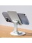 AD078 360 Derece Dönebilen Ayarlanabilir Tablet ve Telefon Tutucu Stand Beyaz 4