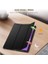 Lenovo Idea Tab Pro (TB373FU, TB375FC) 12,7 Inç 2025 Için Kılıf, Sert Ince Kılıf, Hafif Katlanır Kılıf, Lenovo Idea Tab Pro Tablet Kılıfı, Siyah 3