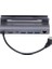 Deck Için 6'sı 1 Arada Çok Fonksiyonlu Yerleştirme Istasyonu, 4K@60Hz HDMI ve 3.0 Gigabit Ethernet Bağlantı Noktası, 100 W Pd Hızlı Şarj Cihazı, Yerleştirme Istasyonu 4
