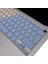 Macbook Air M1 13INÇ Klavye Koruyucu (Türkçe Q) (Touchıd'li Air) A2179 A2337 ile Uyumlu R.powder Mavi Pembe 3