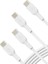 Usb-C - Usb-C Kablosu (1m/3.3ft), iPhone 15, iPhone 15 Pro, iPhone 15 Pro Max, iPhone 15 Plus, Galaxy S23, S22, Not, Piksel, iPad Pro, Usb-C Kablosu Için Usb-C Hızlı Şarj Kablosu - Beyaz (2'li 1