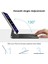 (A16) 11INÇ 10.nesil 2022/2025 Uyumlu Magic Uyumlu Touchpad Işıklı Klavyeli Kılıf A3355 4