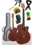 PHX-187 Masif Ağaç Akustik Gitar 4/4 Yetişkin Boy (Gigbag Çanta Tuner Askı Capo) 1