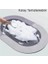 Shop Banyo Paspası Süper Su Emici Kaymaz Tabanlı Paspas Banyo Paspası Oval Diatomit Paspas Süper Emici Pas Pas Oval (60X39CM) (Mavi) 4