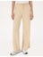 Kadın Bej Loose Fit Kanvas Pantolon 50318198-VR011 2