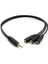 Plus PX-3AUX 3 Lü Stereo Çoklayıcı, 3 x 3.5 mm Aux, 1 Giriş 3 Çıkış 3.5mm Jak Kablo 1