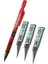mm Kalın Uçlu Versatil Kalem Kırmızı Renk 1 Adet ve 2.0 mm Kalın Uç Siyah 3 Adet Kalın Uçlu Mekanik Kalem 2