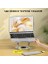 Stant Çelik Standı Ergonomik Bilgisayar Yükseltici Her Açıda Ayarlanabilir Stand Tüm Boyutlarda Notebook Uyumlu Notebook Standı Bilgisayar Stant (Gri - 360) 3