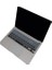 Macbook Air M1 13INÇ Klavye Koruyucu Türkçe Q Ombre A2179 A2337 ile Uyumlu Siyah Gri 5