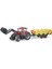 BR03198 Case Ih Optum 300CVX Kepçeli Traktör & Balya Römorku 1