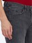 Gri Slim Fit Denim Pamuk Karışımlı Pantolon 3