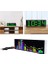 Renkli Müzik Spektrumu Ekran Sesli Kontrollü Rgb Ritim Işık Elektronik Saat Müzik Severler Için USB Powered 4
