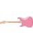 Squier Sonic Stratocaster Ht H, Maple Fingerboard, Beyaz Pickguard, Flaş Pembe 2