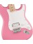 Squier Sonic Stratocaster Ht H, Maple Fingerboard, Beyaz Pickguard, Flaş Pembe 3