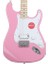Squier Sonic Stratocaster Ht H, Maple Fingerboard, Beyaz Pickguard, Flaş Pembe 4